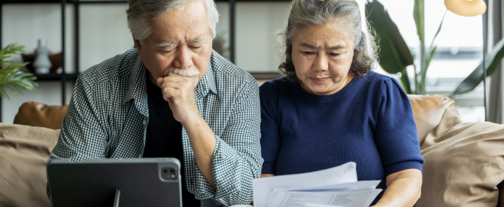 Elderly couple estate planning with debt