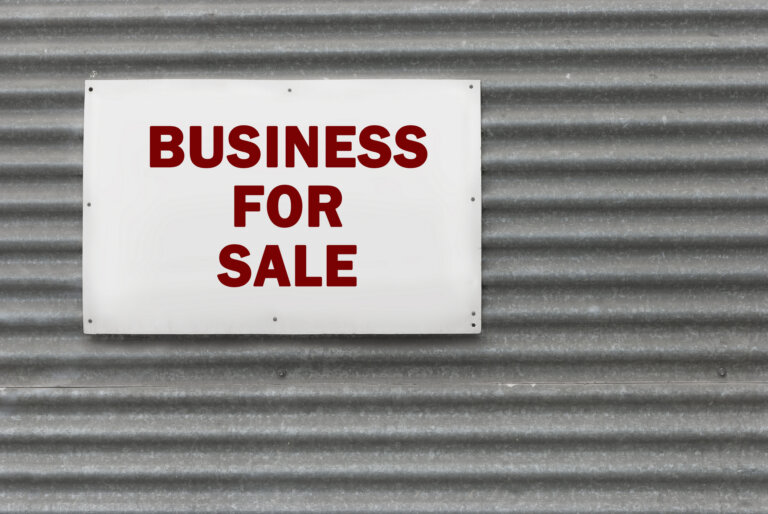 Business for sale. Background